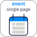 Event Single Page Builder For The Event Calendar Icon