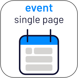Event Single Page Builder For The Event Calendar