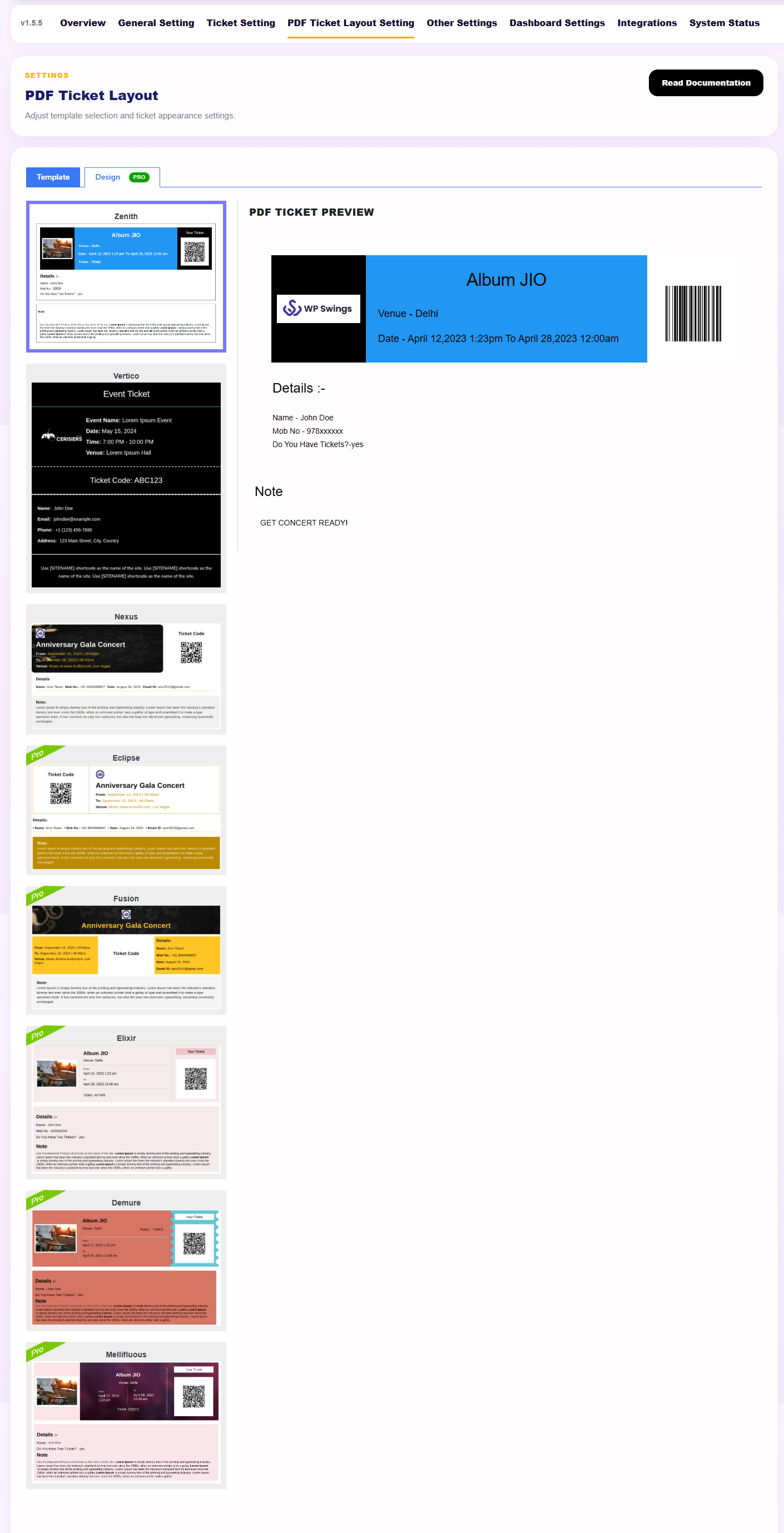 Event Tickets Manager for WooCommerce