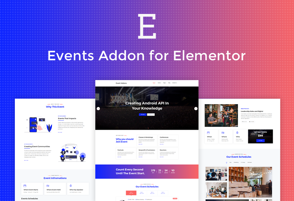 Events Addon for Elementor