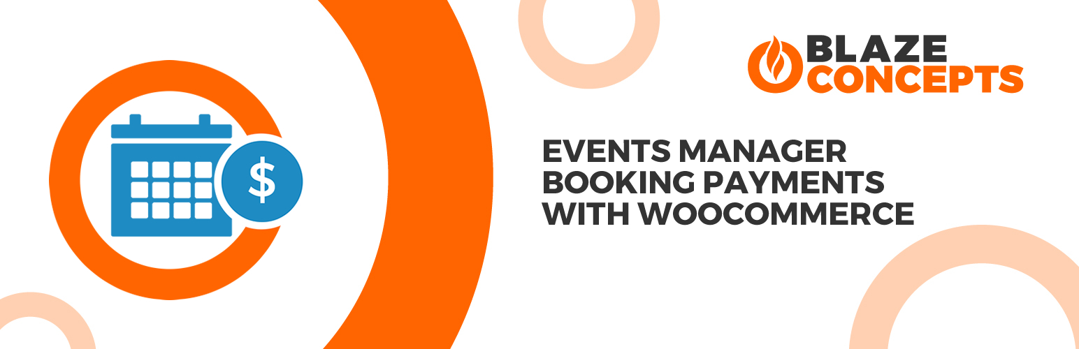 Events Manager Booking Payments with WooCommerce