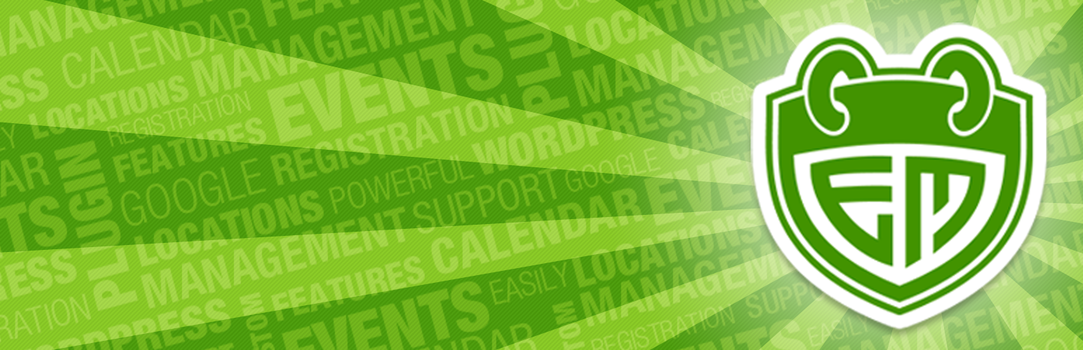 Events Manager banner