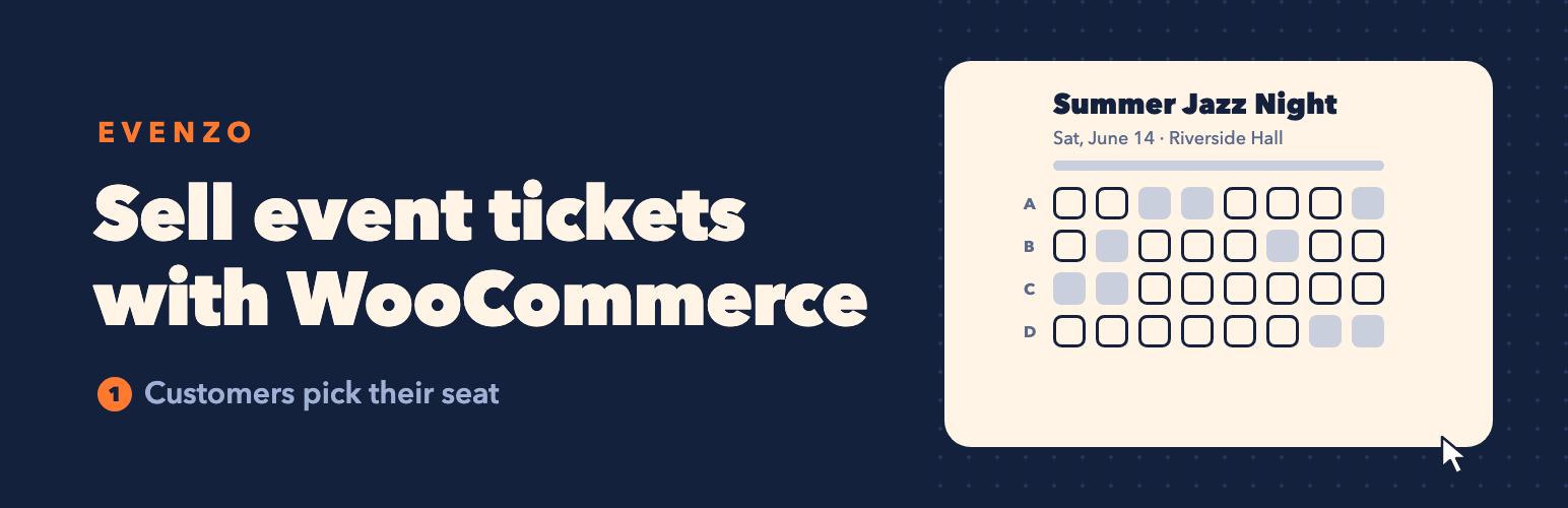 Evenzo – Event Tickets, Calendar and Check-in for WooCommerce