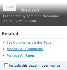 Exclude Pages