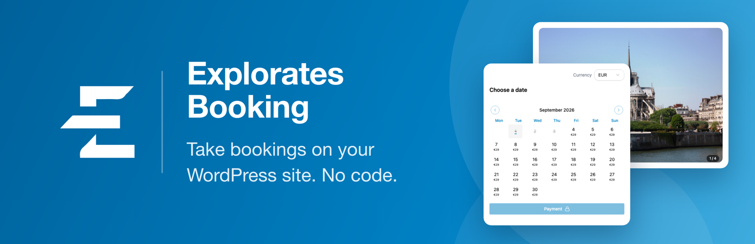 Explorates Booking