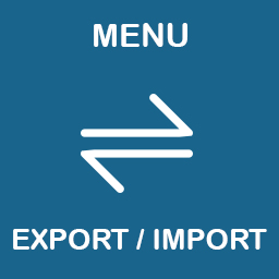 Logo Project Export Import Menus