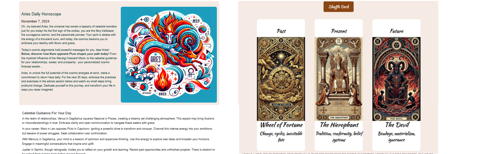 WordPress 外掛 EZ Horoscope 的封面圖片。