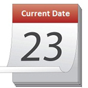 EZ current date logo