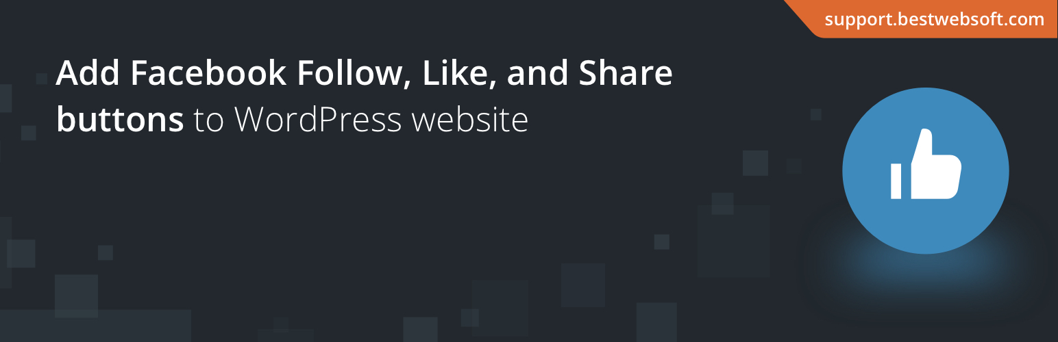 BestWebSoft's Like & Share – Posts, Pages and Widget Social Extension plugin for WordPress