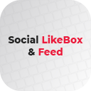 Social LikeBox &amp; Feed Icon