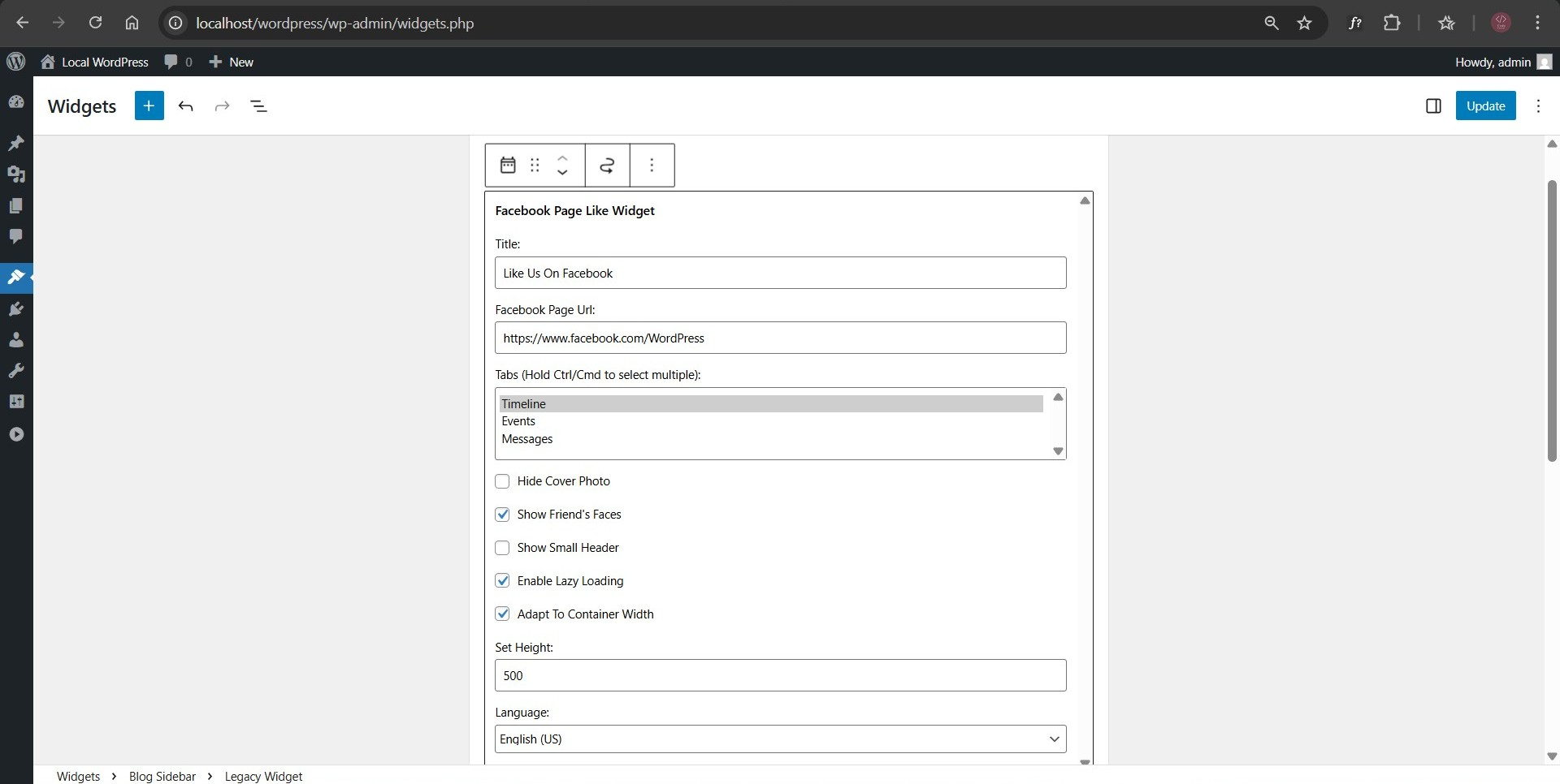 screenshot-1.png - Configuration: Explains how to configure the plugin within the WordPress Admin Widget area.