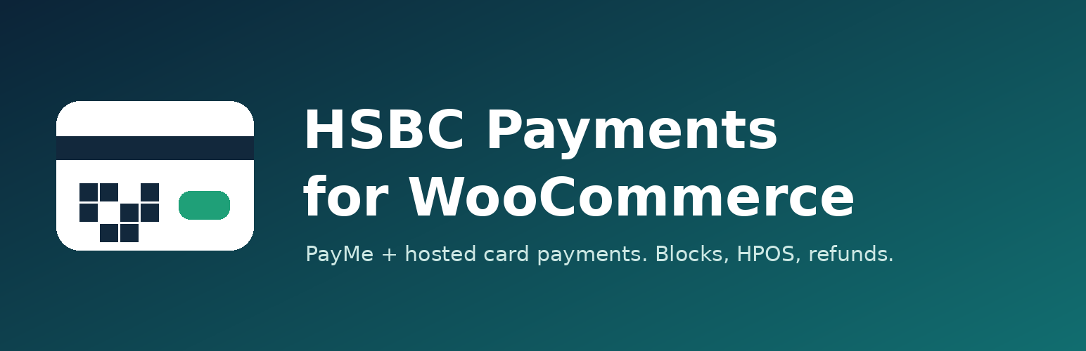WordPress 外掛 Fahad HSBC Payments for WooCommerce – PayMe & Hosted Card Gateway 的封面圖片