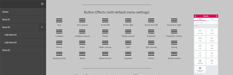 FancyNav – Elementor