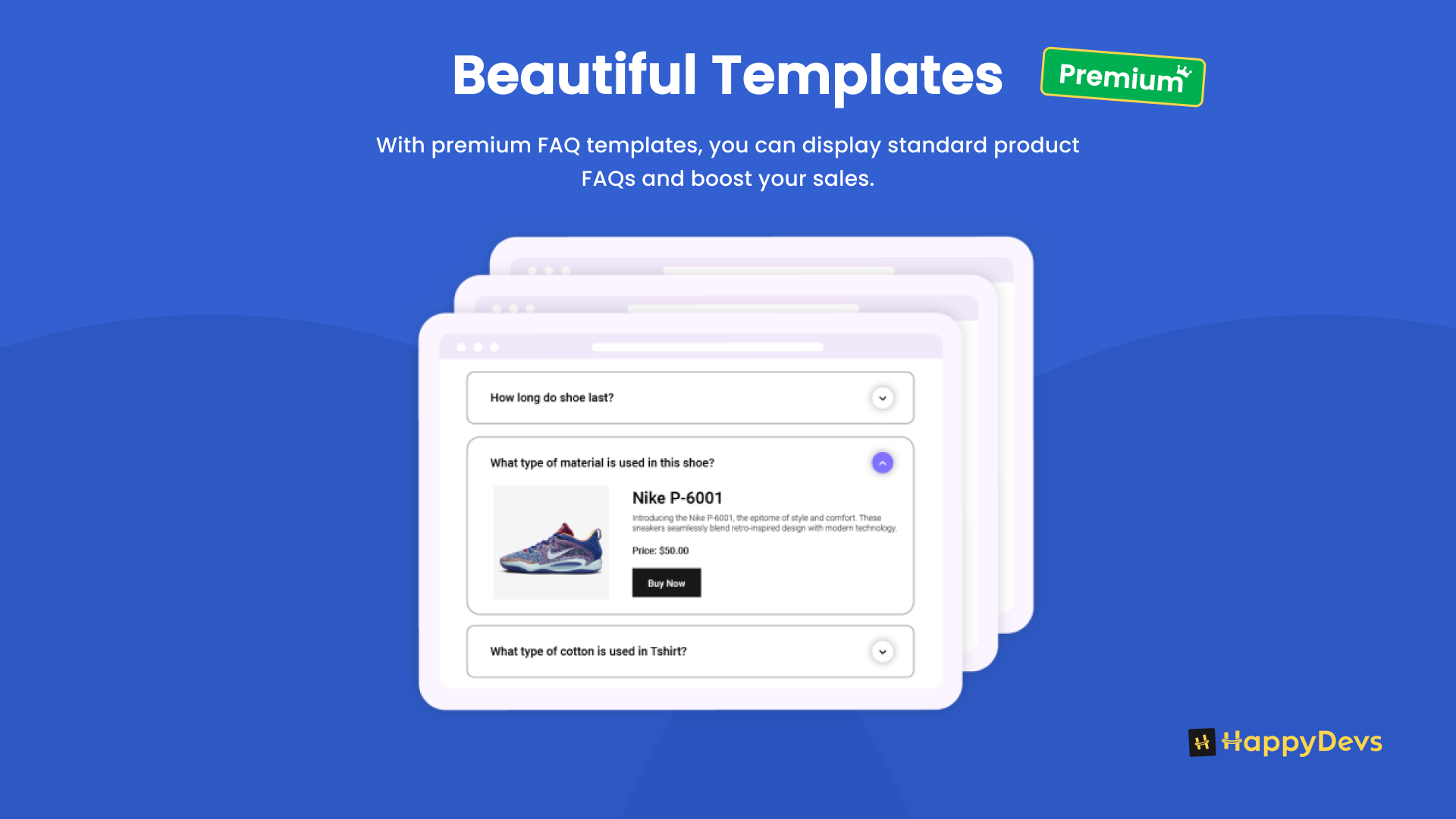 Beautiful FAQs Templates
