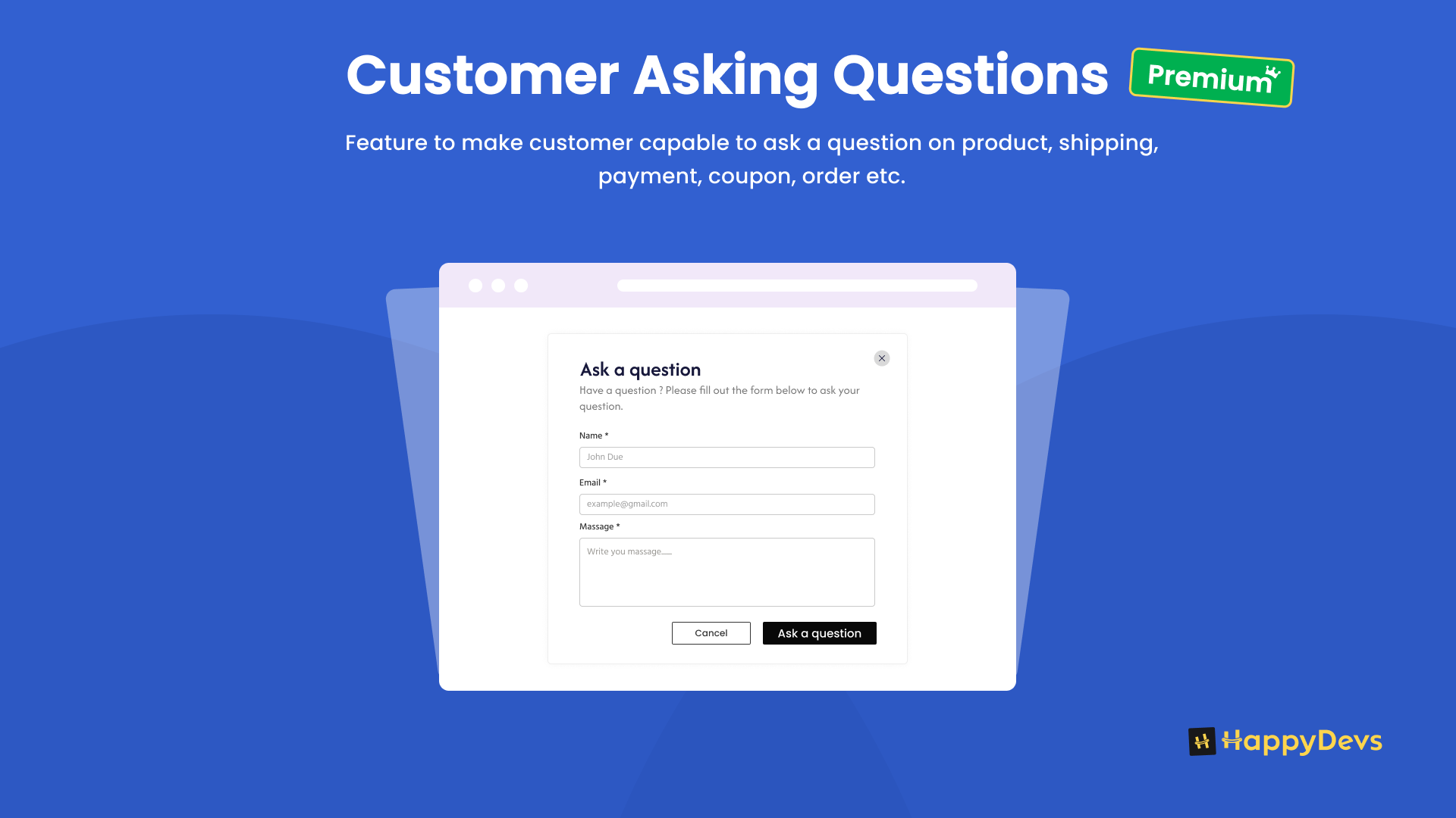 Customer Asking Questions