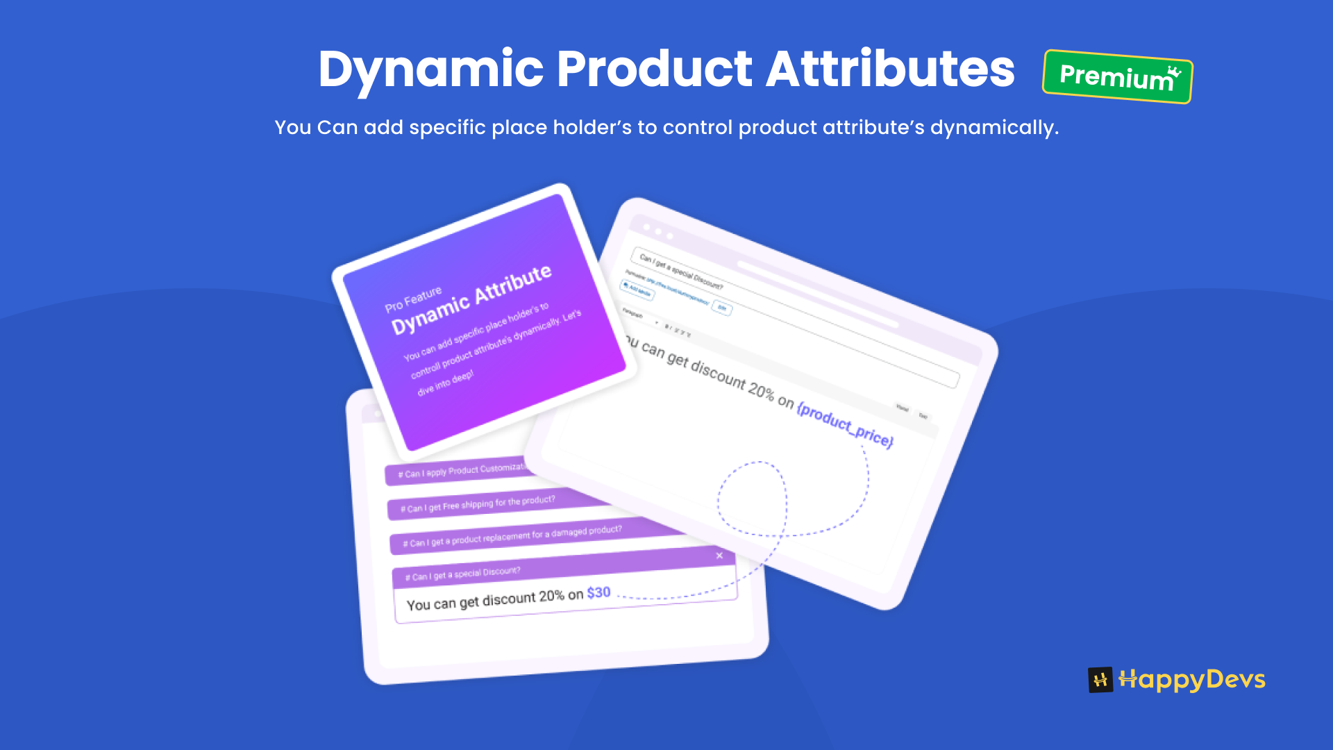 Dynamic Product Attributes