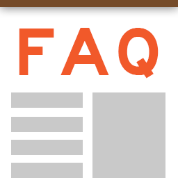 FAQ with categories logo