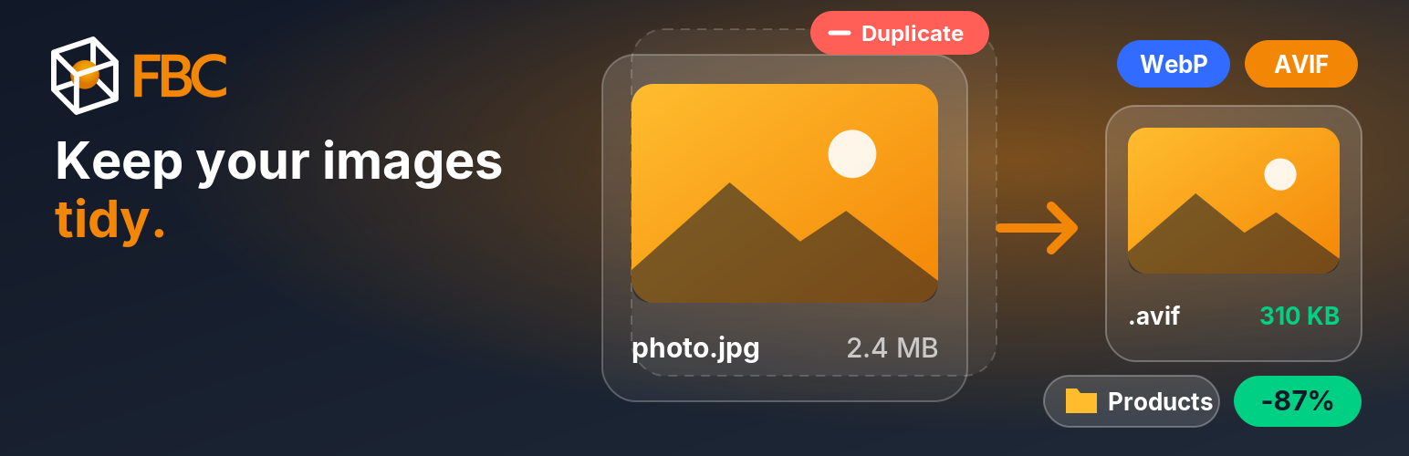 WordPress 外掛 FBC Image Utility 的封面圖片