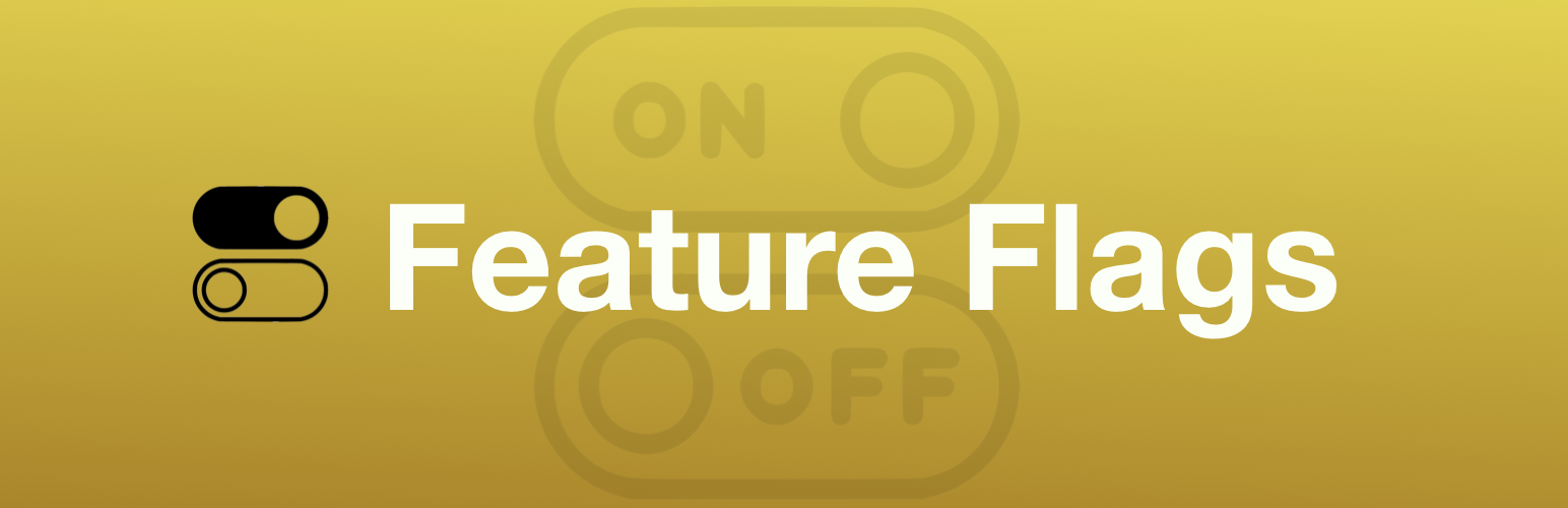 WordPress 外掛 Feature Flags 的封面圖片。