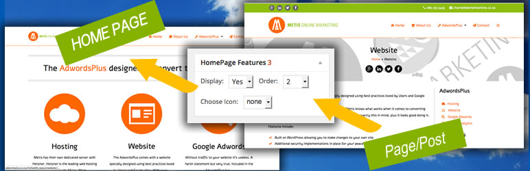 Feature On Homepage