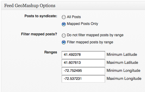 Feed GeoMashup site-wide options