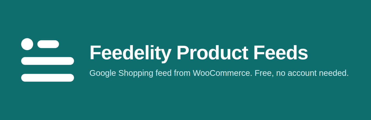 Feedelity Product Feeds for WooCommerce