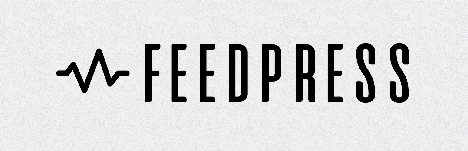 WordPress 外掛 FeedPress 的封面圖片。