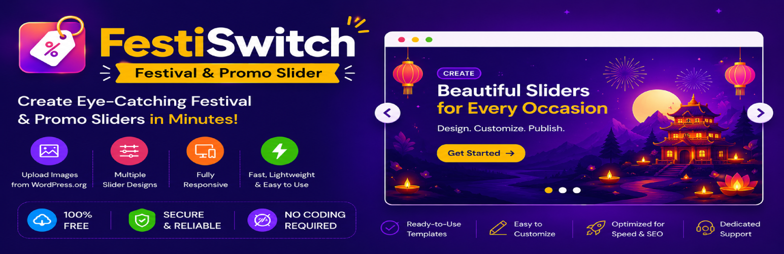 FestiSwitch – Festival & Promo Slider