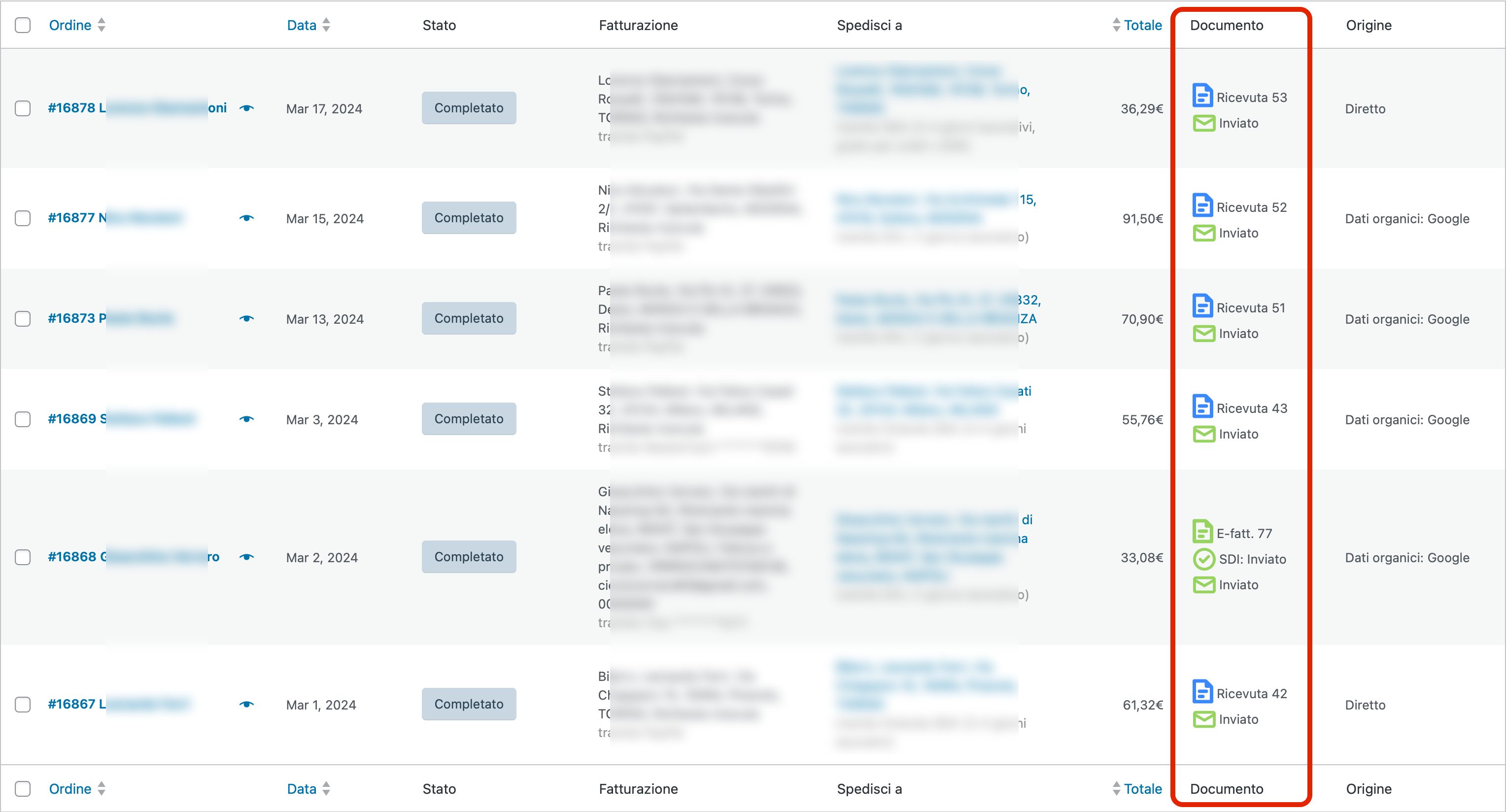 Ficoo &#8211; Fatture in Cloud per WooCommerce - Screenshot 10