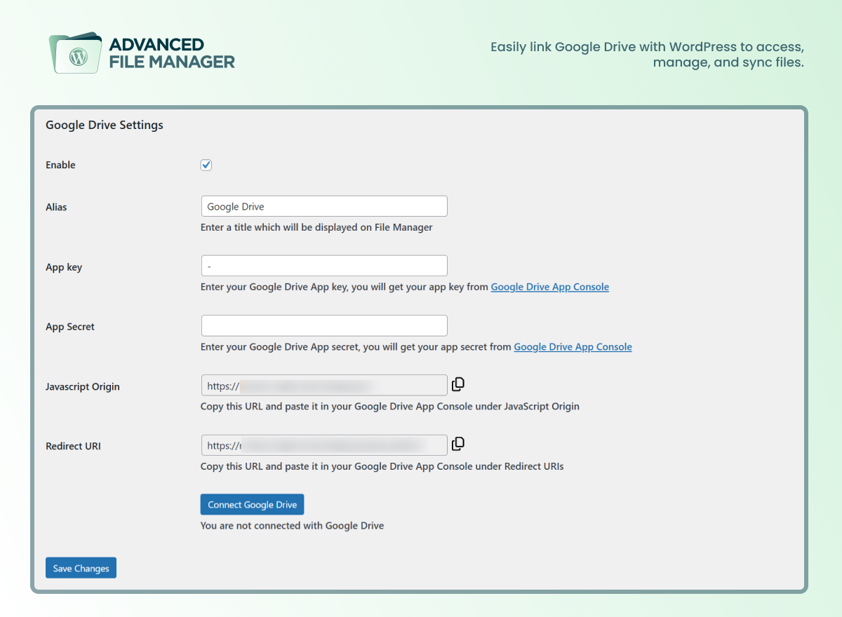 Advanced File Manager – Ultimate WP File Manager And Document Library Solution