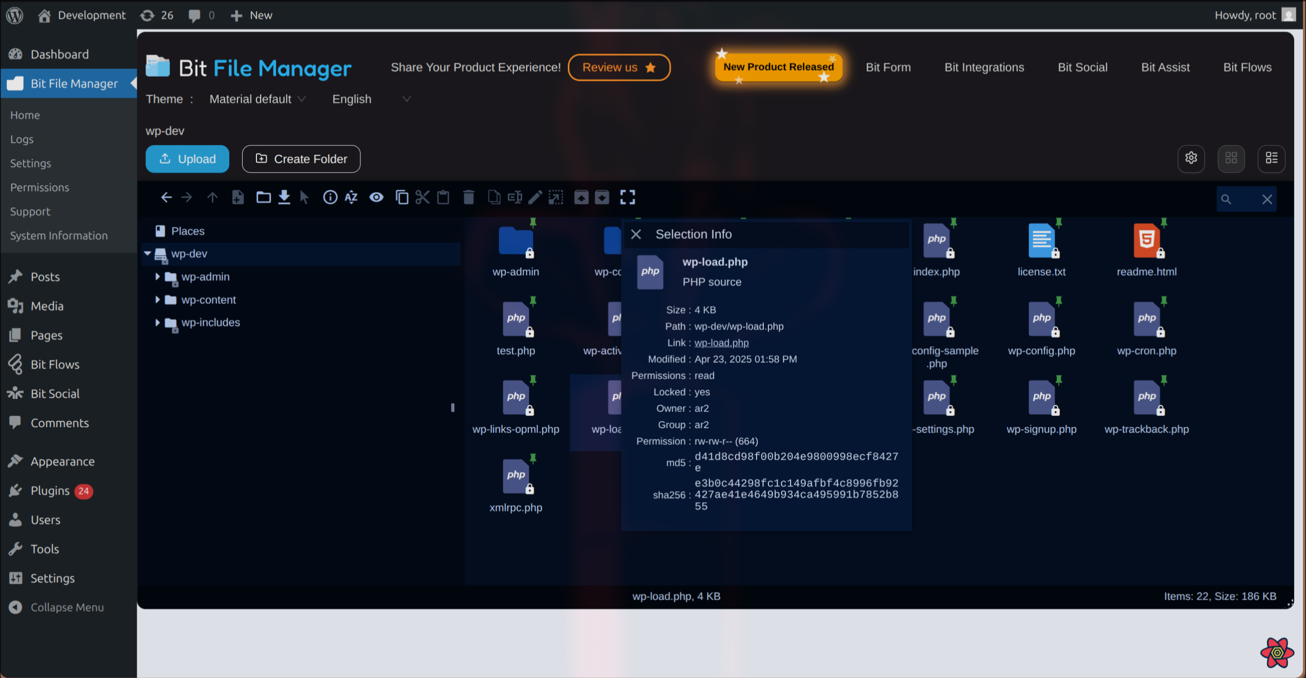 File Size Indicator