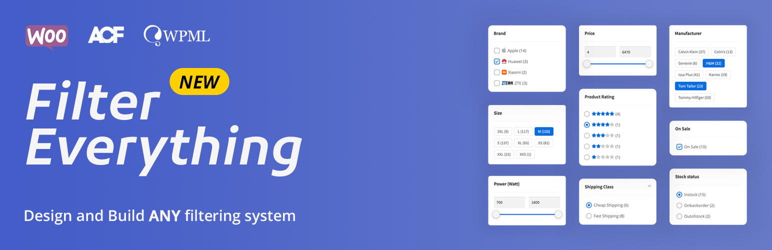 Filter Everything — Product Filter & WordPress Filter