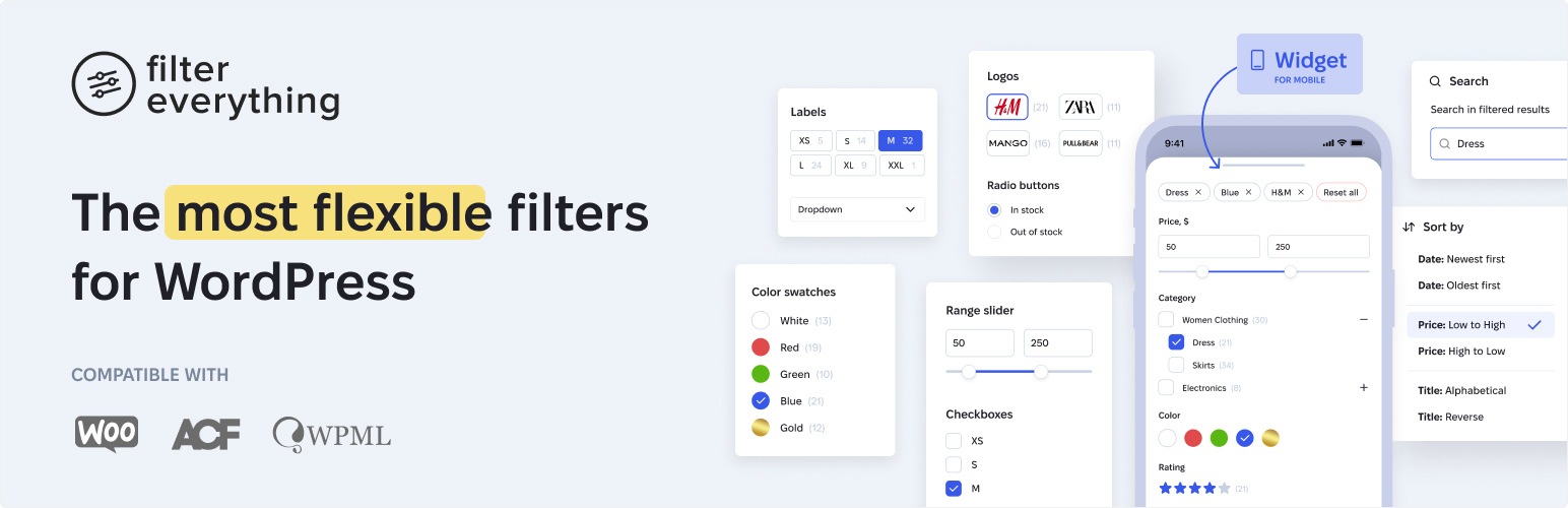 WordPress 外掛 Filter Everything — WordPress & WooCommerce Filters 的封面圖片