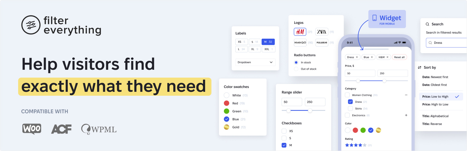 Filter Everything — WordPress & WooCommerce Filters