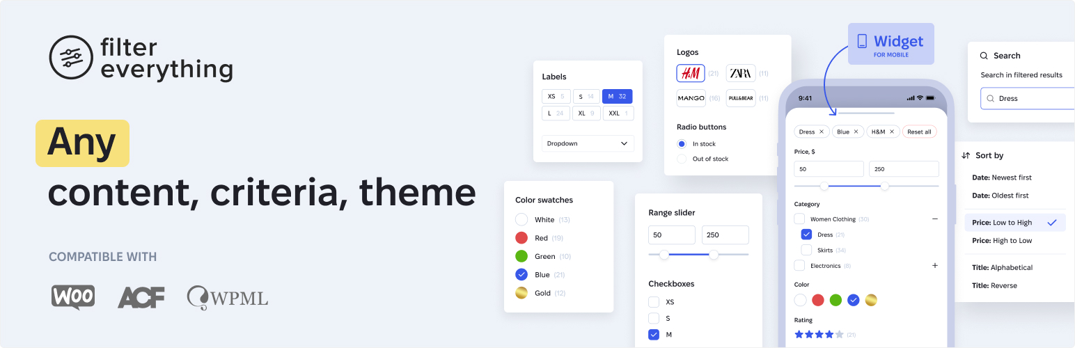 Filter Everything — WordPress & WooCommerce Filters