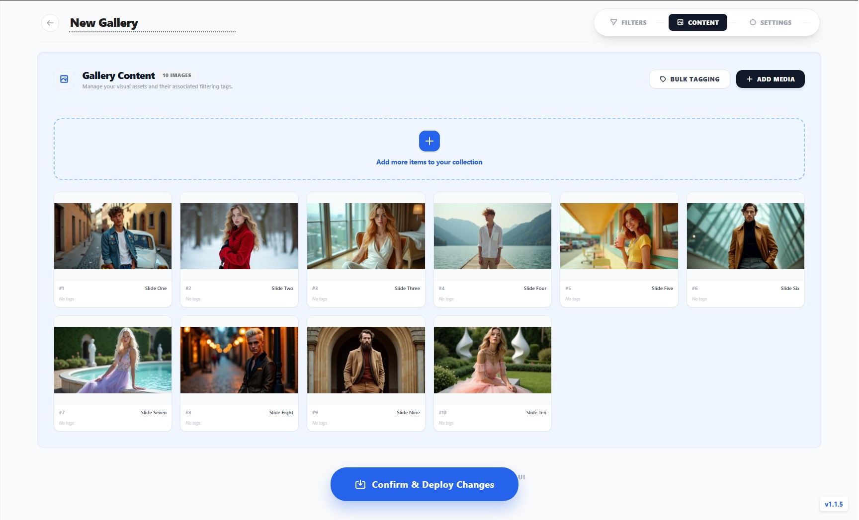 Filter Gallery: Add Images