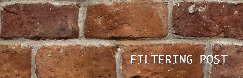 Filtering Post