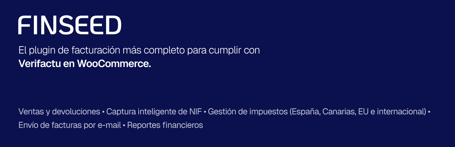 Verifactu para WooCommerce – Finseed
