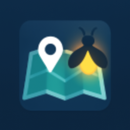 Firefly Map – Interactive City Mapping with Firefly Effect Icon