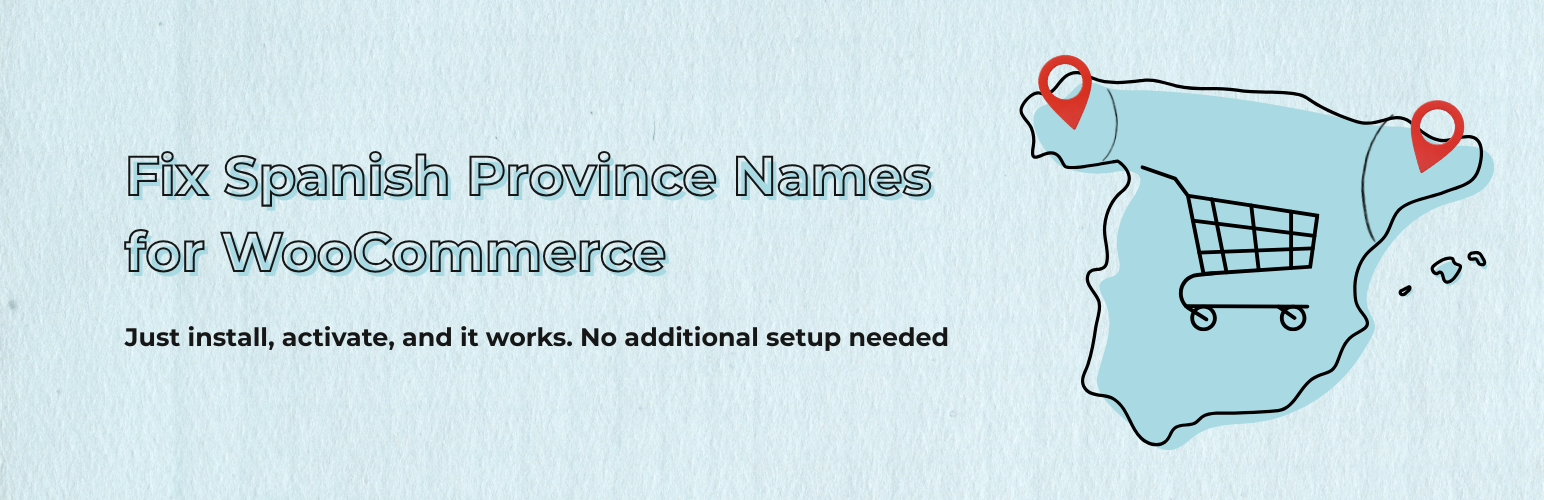 Fix Spanish Province Names for WooCommerce