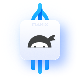 Flamix: Bitrix24 and Ninja Forms integration logo