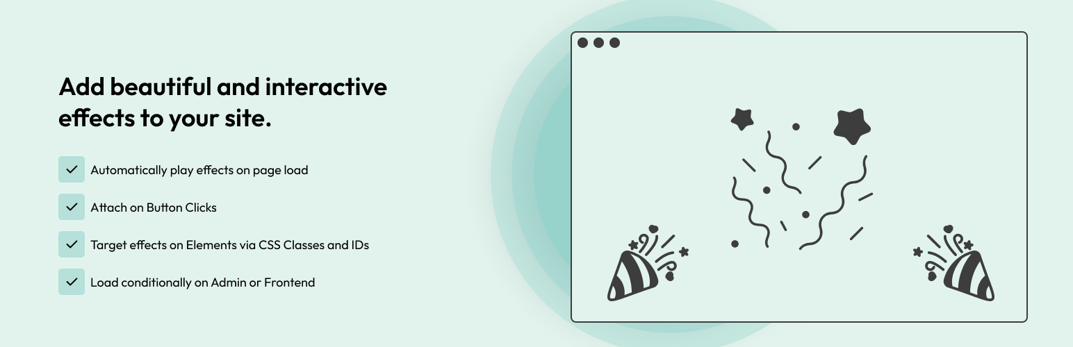 Flareo: Beautiful effects for your Site