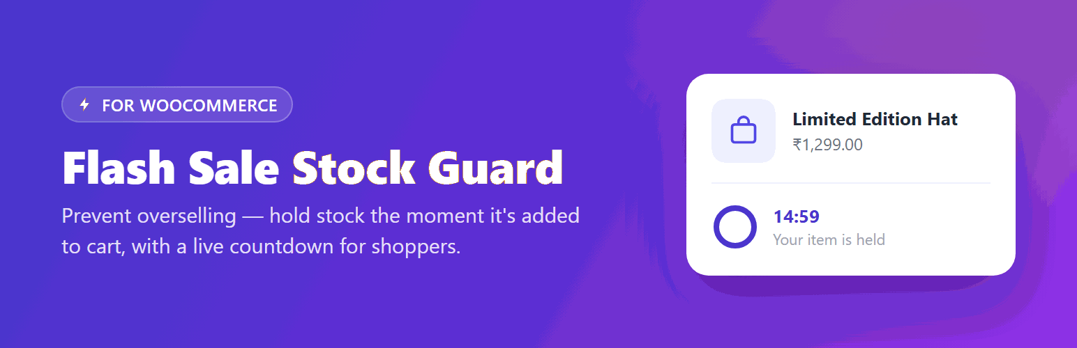 Flash Sale Stock Guard for WooCommerce