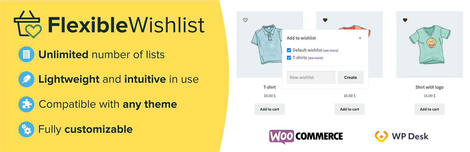 Flexible Wishlist for WooCommerce – WooCommerce Wunschliste