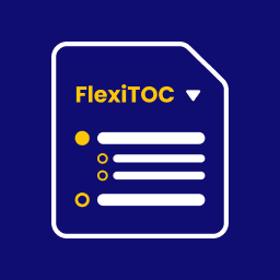 FlexiTOC – Flexible Table of Contents Icon