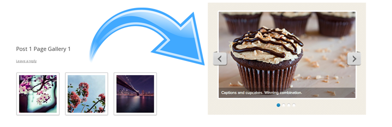 Flexslider for WordPress Native Gallery