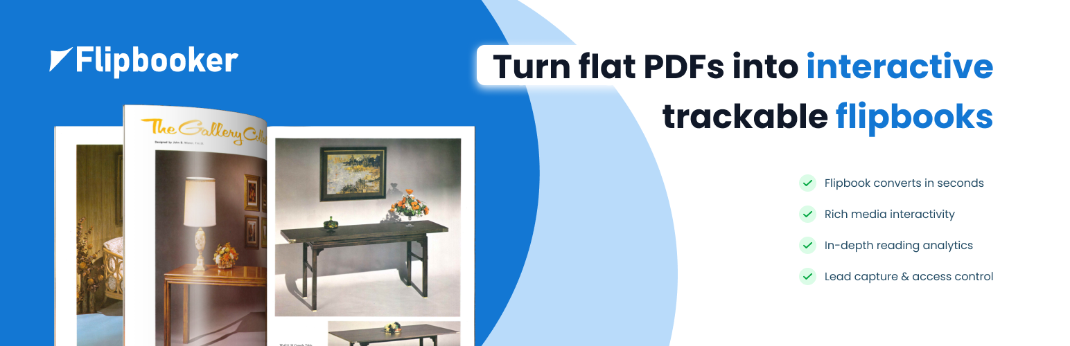 Flipbooker – PDF Flipbook & Reader Analytics