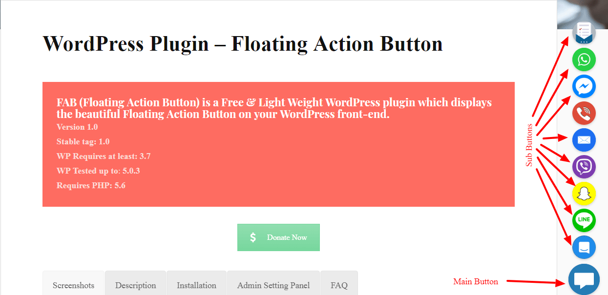 Floating Action Button