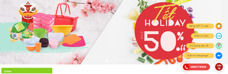 Floating Click to Contact Buttons