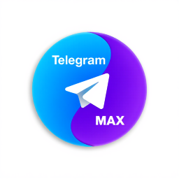 Floating Contact Button for MAX and Telegram Icon